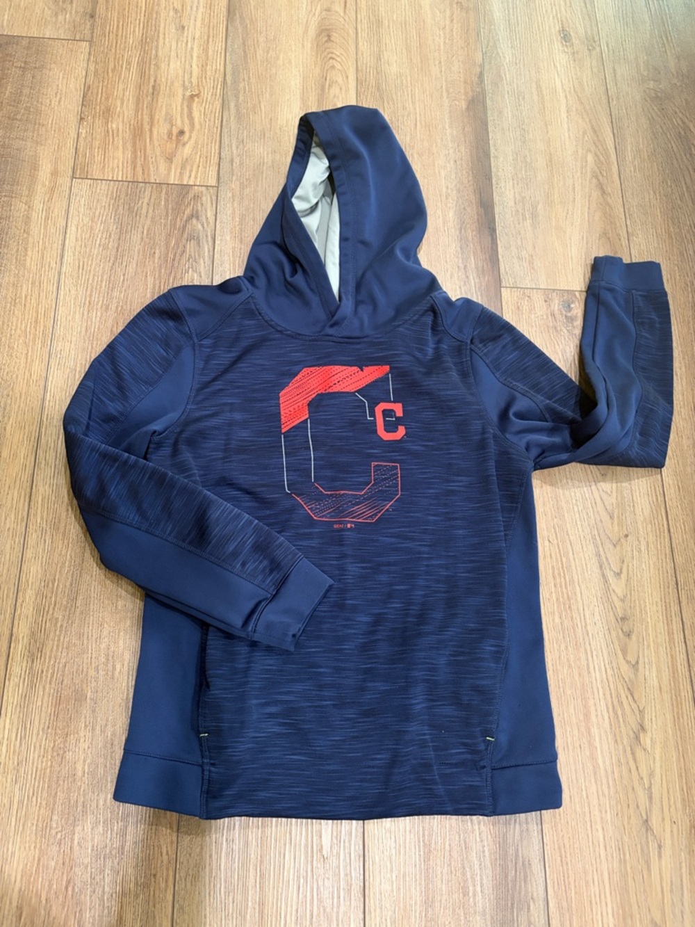 Cleveland Guardians Navy Hooded sweatshirt | youth large